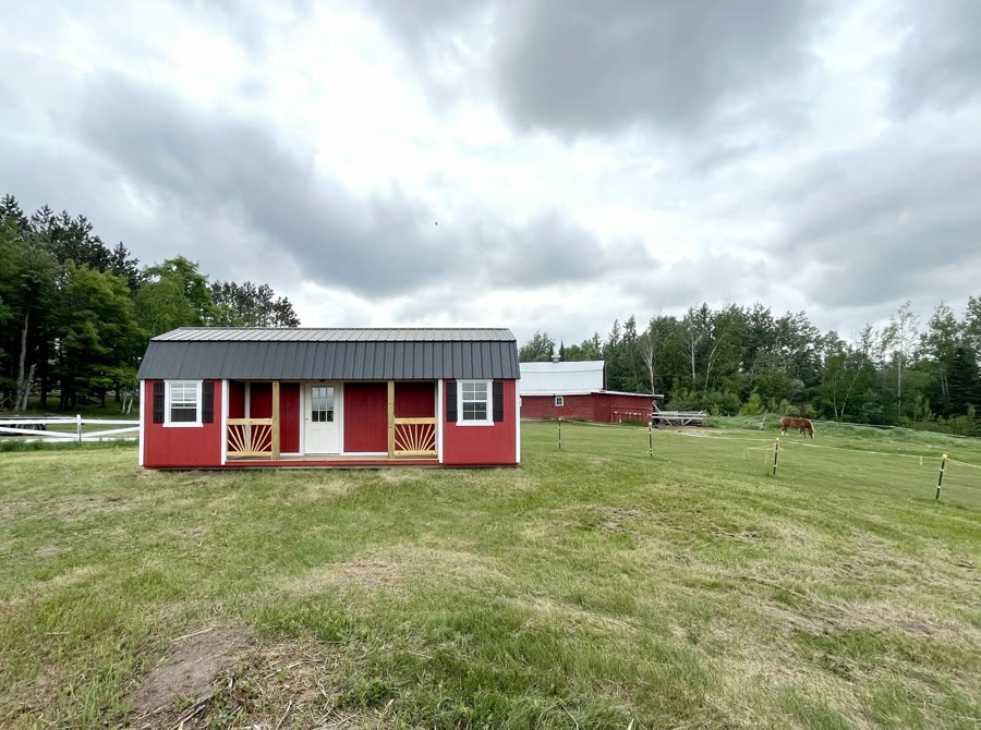 Center Porch Lofted Barn