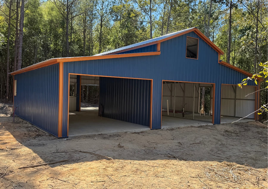 41' x 40' Step Down Barn